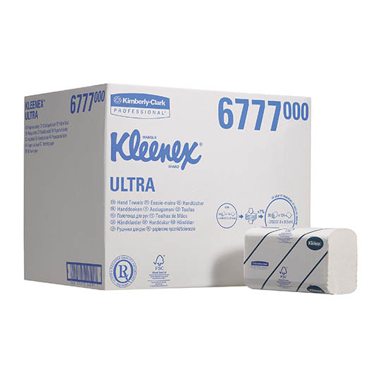 KCP Kleenex Ultra Hand Towels 6778 | Taurus Maintenance Products